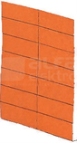 XGKE-GE 7.5x17mm żółty ARKUSZ Z ETYKIETAMI DO RMQ