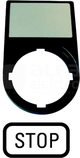 M22S-ST-GB0 TABLICZKA OPISOWA STOP