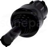 SIRIUS ACT 22mm O-I-II-III Joystick tworzywo