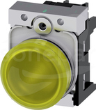 SIRIUS ACT 22mm 24VAC/DC żółty Lampka sygnalizacyjna+bl.LED metal