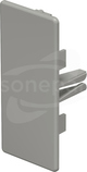 WDK HE40090GR (40x90mm) Końcówka kanału szary