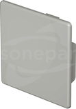 WDK/HE60060 (60x60) Końcówka kanału szary