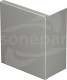 WDK HE80170GR (80X170mm) Końcówka kanału szary
