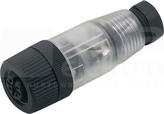 SDOGH042PLSFKPG M12 4P Wtyk żeński prosty