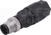 SSTGH040MSSFKSK M12 4P Wtyk męski prosty