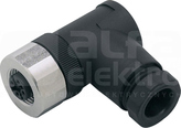 SDOAH040VASFKPG M12 4P Wtyk żeński kątowy
