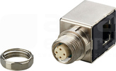 INDUSTR.ETHERN.ADAPT.M12/RJ45 Adapter