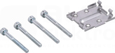 DIN RAIL MOUNTING KIT Zacisk do szyny DIN