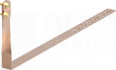 11.4/Z/S CU miedź (skr.z zacz) UCHWYT KĄTOWY SKRĘCONY L-415
