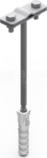 12.4 OG OC.OGNIOWY UCHWYT Z KOŁ.L-250 FI 10