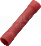 PVC 0,25-1,5mm czerwony (100szt) Złączka doczołowa izolowana
