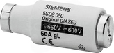 5SD8050 GG 50A DIII E33 biały Wkładka topikowa 690V