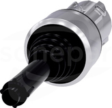 SIRIUS ACT JOYSTIC 22mm O-I-II-III czarny Przełącznik z kluczem OMR metal