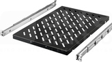 DK 100kg 400-600 RAL9005 Półka urządzeniowa wyciągana