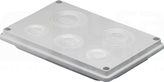 SV 250x160 RAL7032 IP55 Płyta kablowa kołnierzowa
