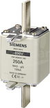 SENTRON NH3 250 A gG 690VAC 440VDC Wkładka bezpiecznikowa
