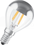 LED STAR CL P FIL MIRROR SILVER 4W/827 E14 380lm Żarówka LED (F)