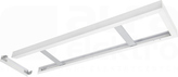 PANEL 1200 SURFACE MOUNT KIT Ramka natynkowa do paneli LED 1200x600