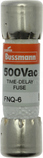 6A 600VAC 10,3x38,1mm Wkładka bezpiecznikowa zwłoczna