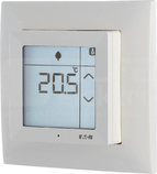 CPAD-00/198 biały Termostat z wyświetlaczem LCD