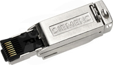 IE FC RJ45 180' 4x2 MET.(50szt) Wtyk sieciowy modułowy