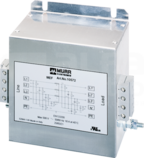 MEF 100A 4x500VAC Filtr EMC 3-fazowy 1-poziomowy