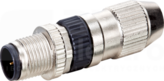 MOSA M12 4P 0,14-0,34mm2 Wtyk męski prosty zaciski nożowe