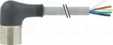 PUR M23 żeński 90D 15m Konektor