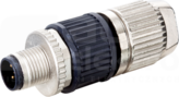 MOSA M12 5P 0,34-0,5mm2 Wtyk męski prosty zaciski nożowe
