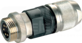 7/8 5P max.1,5mm2 6,8-9,5mm kod.A Wtyk męski prosty zaciski nożowe