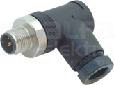 M12 5P max.0,75mm2 6-8mm Wtyk męski kątowy zaciski śrubowe