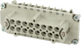 MODLINK HEAVY B16 16-pin 500V 16A Wkładka żeńska złącza