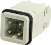 MODLINK HEAVY A3 3-pin 400V 10A Wkładka męska złącza