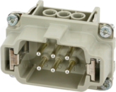 MODLINK HEAVY B6 6-pin 500V 16A Wkładka męska złącza