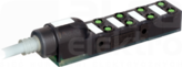 EXACT8 8xM8 3p przewód PUR/PVC 8x0,34+2*0,75 10m Moduł pasywny