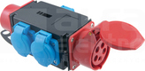 R-BOX MINI 16A/5P 3xGS IP44 Rozdzielnica z tworzywa