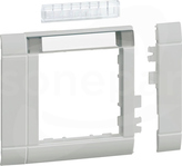 GR0802A7035 1-krtona PC-ABS jasnoszary Maskownica