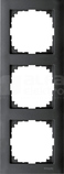 MERTEN M-PURE antracyt Ramka 3-krotna