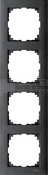 MERTEN M-PURE antracyt Ramka 4-krotna