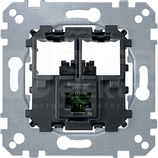 MERTEN M 1xRJ45 kat6 UTP Mechanizm gniazda komp.