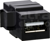 MERTEN SYSTEM M USB 2.0 KEYSTONE Mechanizm gniazda multimedialnego
