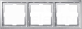 MERTEN ARTEC aluminium Ramka 3-krotna