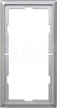 MERTEN ARTEC aluminium Ramka 2-krotna b/przegr.
