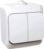 CEDAR PLUS IP44 biały Łącznik świecznikowy
