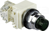 9001K2L35LGGH13 Zielony LED 600V AC 10A FI30 Przycisk kryty
