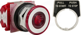 9001KR9RH8 600V AC 10A FI30 mm T/K Przycisk
