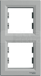 ASFORA aluminium Ramka 2-krotna pionowa