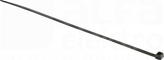 THORSMAN 250x4,8mm czarny Opaska kablowa