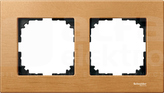 MERTEN M-ELEGANCE buk Ramka 2-krotna drewno