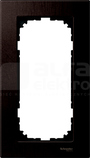 MERTEN M-ELEGANCE wenge Ramka 2-krotna drewno b/przegr.